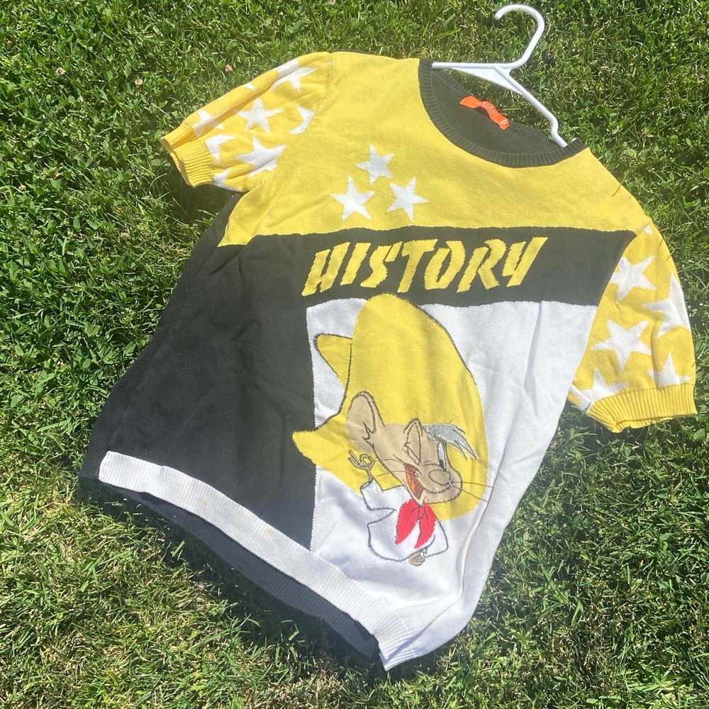 Vintage Short Sleeve Sweater